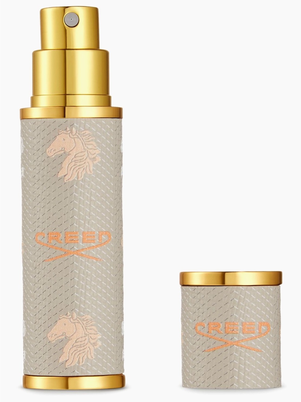 Creed Beige and Gold Travel Atomizer Set